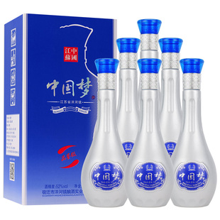 赋龙吟贵人缘中国梦52度浓香白酒500ml×6瓶
