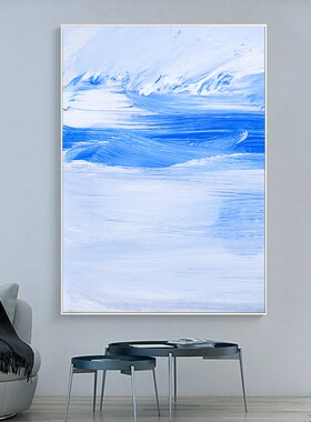 定制简约抽象酒店餐厅背景墙壁画客厅沙发装饰画玄关走廊挂画油画