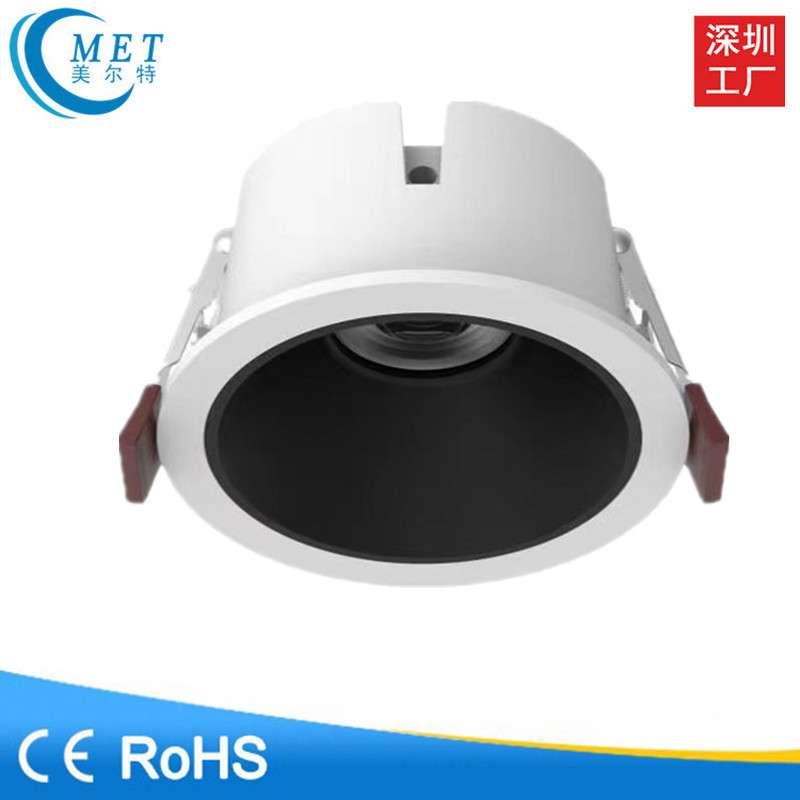 Die-cast integrated recessed COB spotlight downlight opening 110mm20w40w full spectrum led recessed downlight