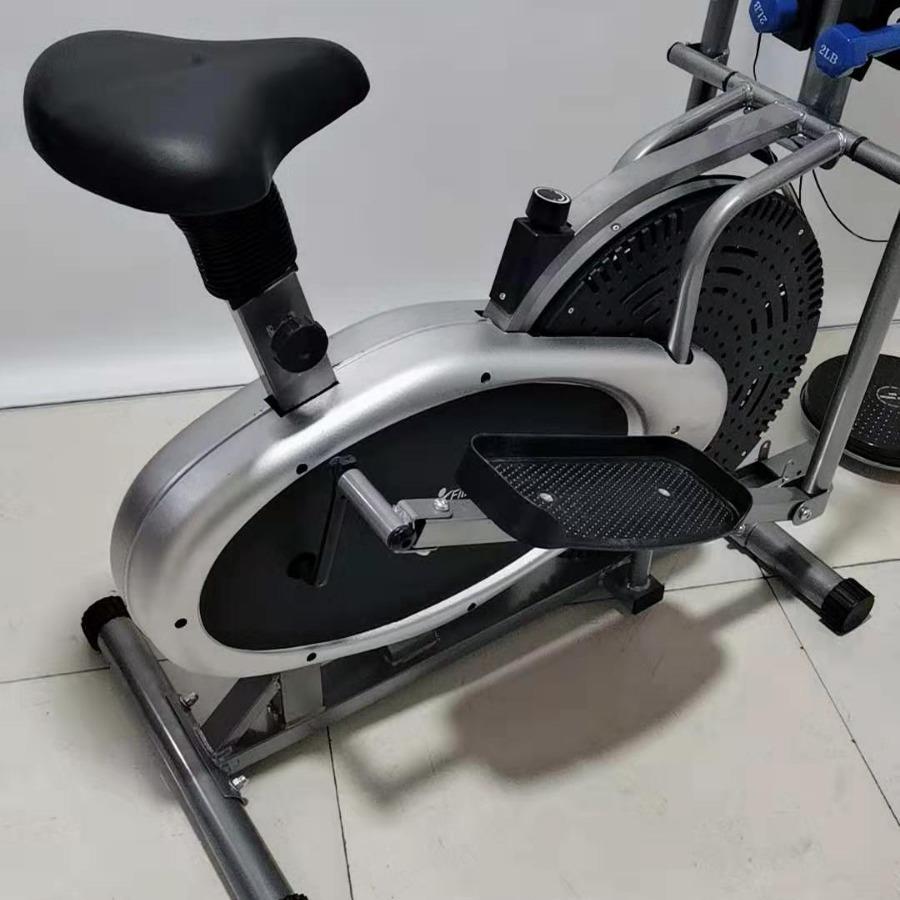 Fan bike, elliptical machine, exercise bike, manufacturer, fitness club, spinning bike with twisting waist and dumbbells