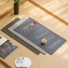 Chinese large-sized tea mat can be used on both sides by hand-woven brocade fabric tea table cloth anti-bump tea set cloth mat