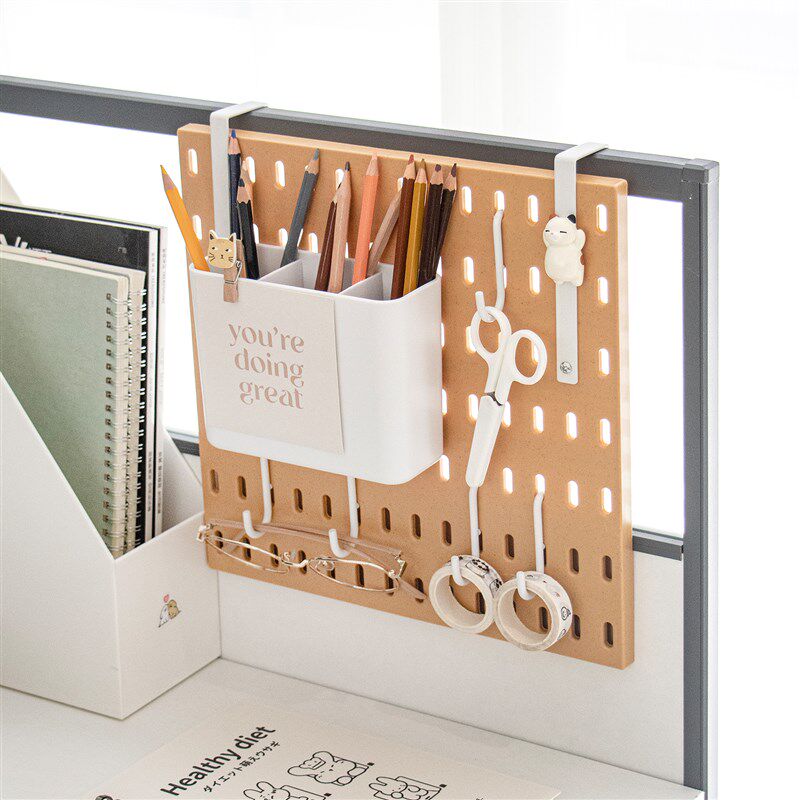 Office hanging hole board can be hung with storage rack work station transformation artifact storage screen household punching board hanging board