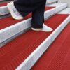 Outdoor step non-slip mat outdoor hotel entrance marble tile step absorbent carpet stair mat commercial