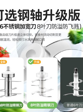 浦利顿婴儿辅食机小型家用宝宝辅食工具研磨打泥米糊破壁机料理机