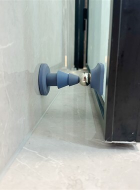 创意卡通门吸免打孔浴室玻璃门防风门塞阻门器强力磁吸地吸门碰