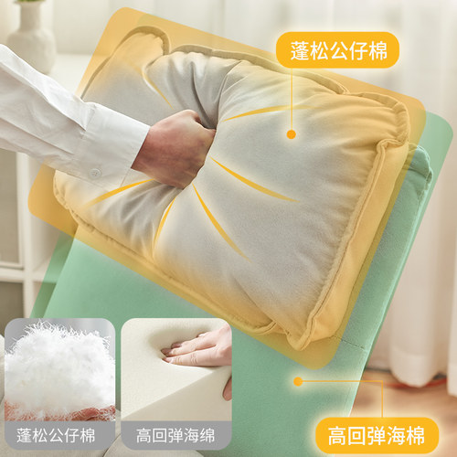 折叠躺椅休闲午休椅家用卧室电脑椅可躺沙发椅久坐办公椅舒适椅子 - 图2