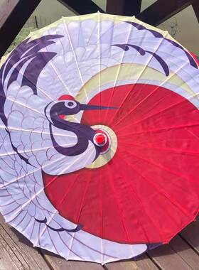 公孙离祈雪灵祝cos伞道具百舞惊鸿油纸伞古风儿童玉兔公主绸布