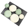 Customized kitchen cabinet drawer bowl rack partition built-in storage partition box cabinet dish rack plate rack hole board