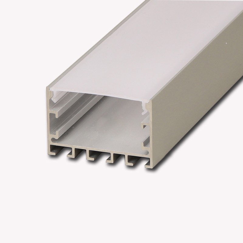 LED embedded aluminum alloy light trough aluminum trough U-shaped long linear wardrobe cabinet can be customized hotel atmosphere styling light