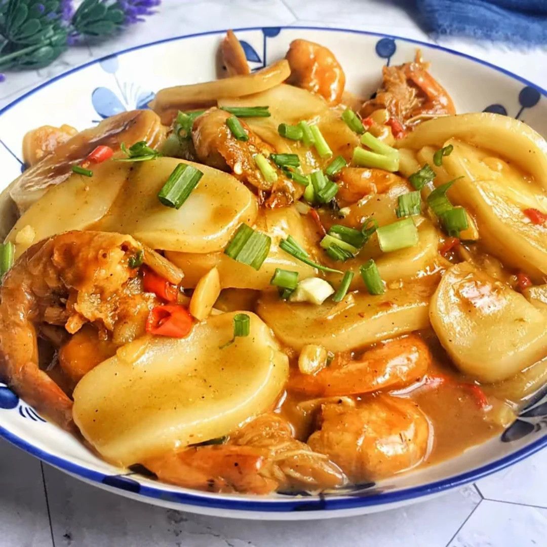 宁波石磨年糕五常大米切片火锅食材真空整箱
