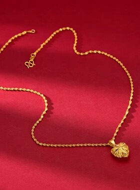【精品】民族风女士爆款轻奢镂空四叶草项链时尚百搭长短可调节LH