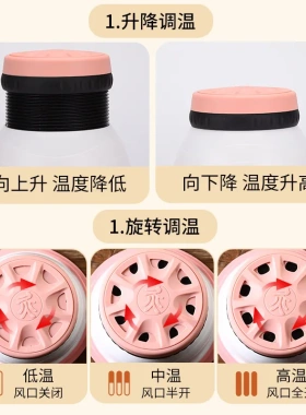 艾灸盒家用器具宫廷灸美容院大号温灸胸部灸肚脐灸按摩艾灸盒子