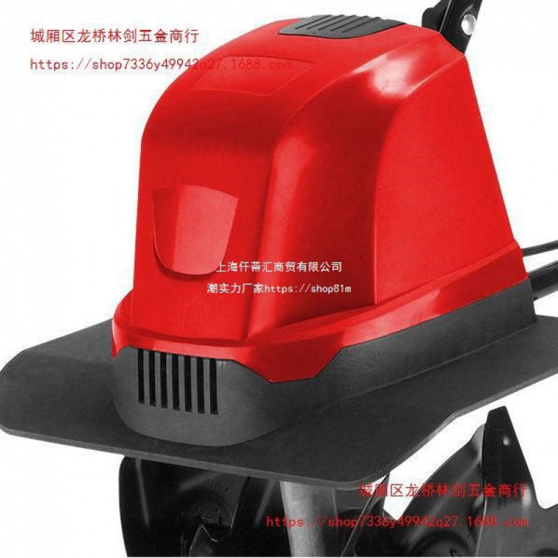 Electric scarifier, micro tiller, earth tiller, small agricultural rotary tiller, plower, home digging and plowing orchard