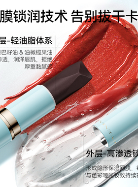 【官方正品】VIVIENBEAUTY不沾杯三色口红唇部精华釉不掉色秋冬润