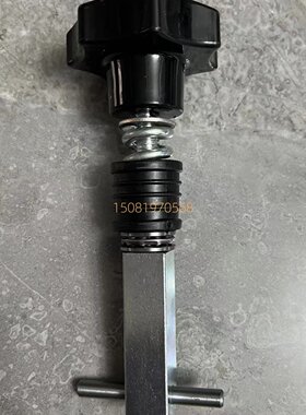 250锯骨机手扭商用成套锁紧配件锯条张紧调节器旋钮松紧黑色手扭