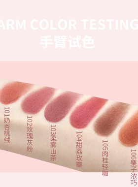 比雅雾感唇泥哑光持久锁色显白