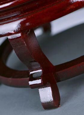承重放鱼缸绿植酒罐仿固定落地大花瓶酒坛底座支架花架托架子