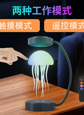 跨境桌面摆件水母灯结婚装饰氛围