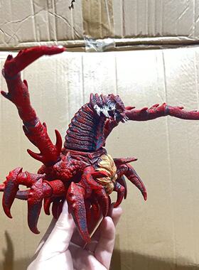 超级合体戴魔戴斯特洛伊亚玩具大号软胶哥斯拉怪兽全身13关节可动