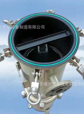 非标厂家衬四氟芯式过滤器 聚四氟乙烯精密过滤器 PTFE保安过滤器
