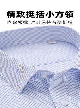 工商银行工行装条纹假领