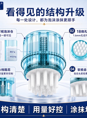 尚液米诺泡沫18微孔上药器MAX二代清爽快速直达头皮蔓迪培健神器