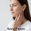 AnneMoon wheat ear light luxury versatile ring earrings