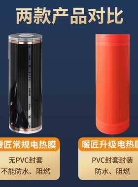 旧房改造电地暖家用地板专用地暖封装石墨烯电热膜电热炕板发热片