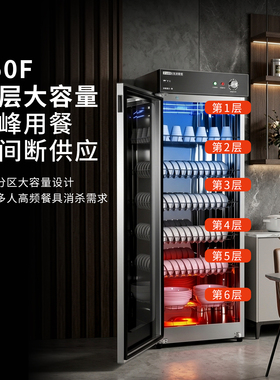 皇冠餐饮商用消毒柜大容量免沥水