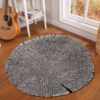 Annual ring round living room carpet imitation wood grain print bedroom bay window hanging chair floor mat bathroom floor mat