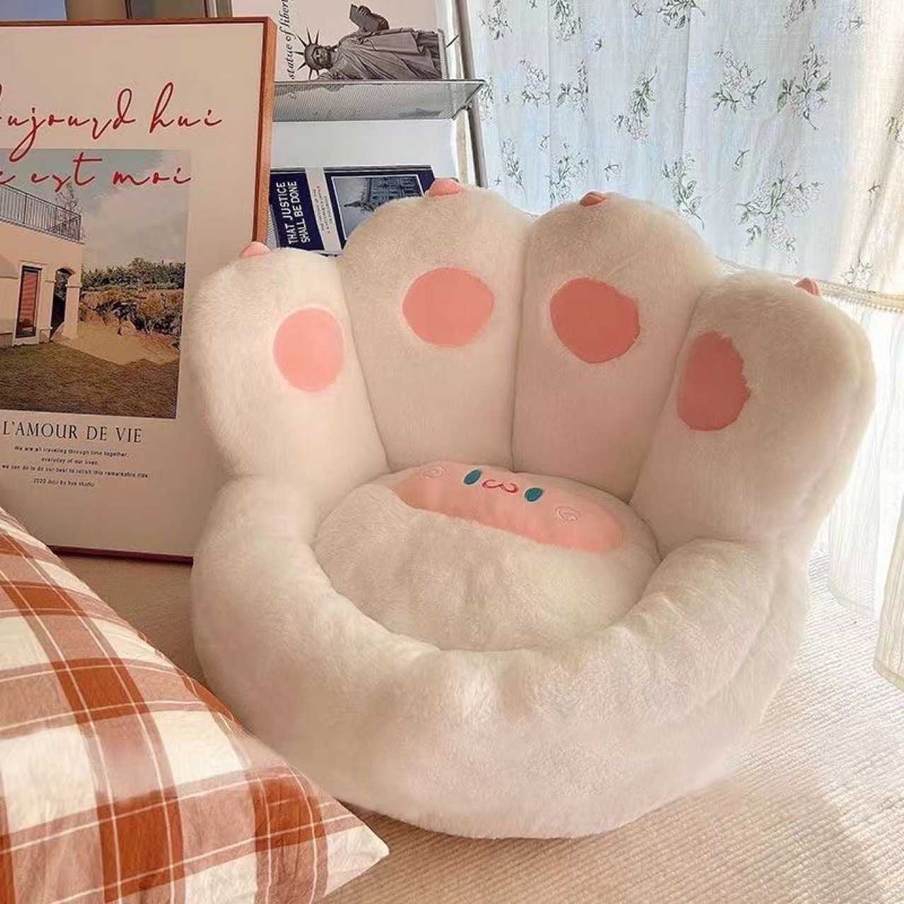 Cat Claw Cushions, Back Cushions, Integrated Floor Pillows, Bedroom Futons, Bay Window Floors, Lazy Butt Cushions, Tatami Seat Cushions