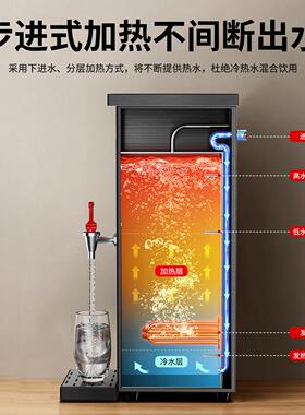 方厨步进式开水器烧热水定时开水机不锈钢吧台机创业小本生意