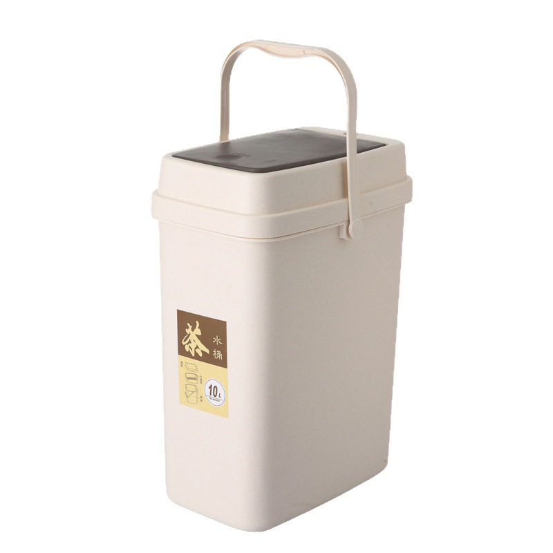 Tea bucket with handle + tea residue separation design
