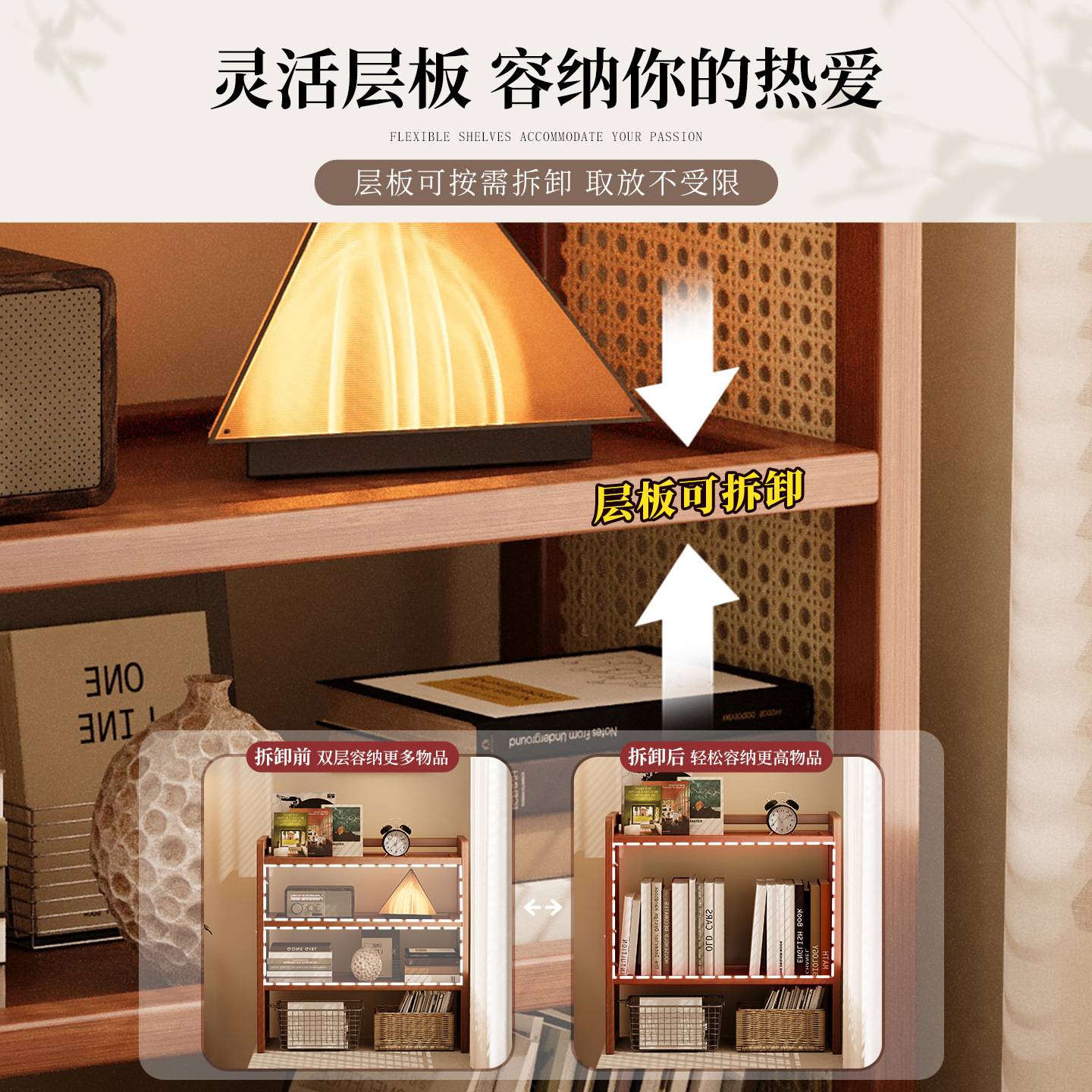 Desktop storage rack, home office cup holder, desk organizer, home daily use hole board multi-layer storage rack