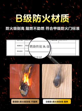 科技木贴纸深胡桃灰色木纹膜自粘彷木壁纸厚翻新贴皮门衣柜墙纸面