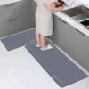 Kitchen diatom mud non-slip, water-absorbent and oil-proof floor mat