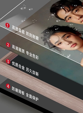 婚纱照相框摆台定制加打印冲印洗照片结婚礼相片做成摆台相框纪念