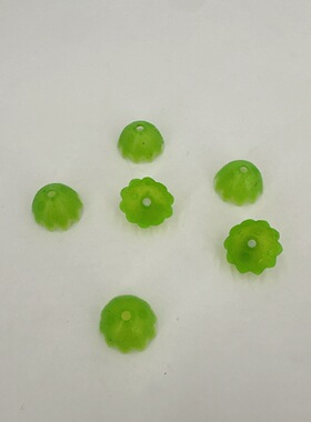 仿真植物配件底托玫瑰花苞托假花材料丝花配件绢花布花仿真花配件