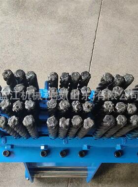 加粗钢丝绳20吨挖机通用隧道仰拱钢刷隧道挖机仰拱钢刷仰拱清渣机