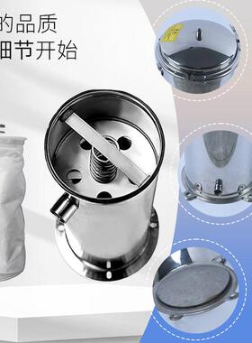 厂家不锈钢袋式过滤器精密过滤器带腿摇臂快卡过滤器