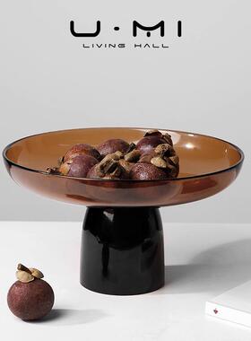 U+Mi+LIVING++意境果盘收纳盘高级感家居摆件客厅茶几餐桌