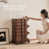 Diwu mobile sideboard multifunctional solid wood tea cabinet