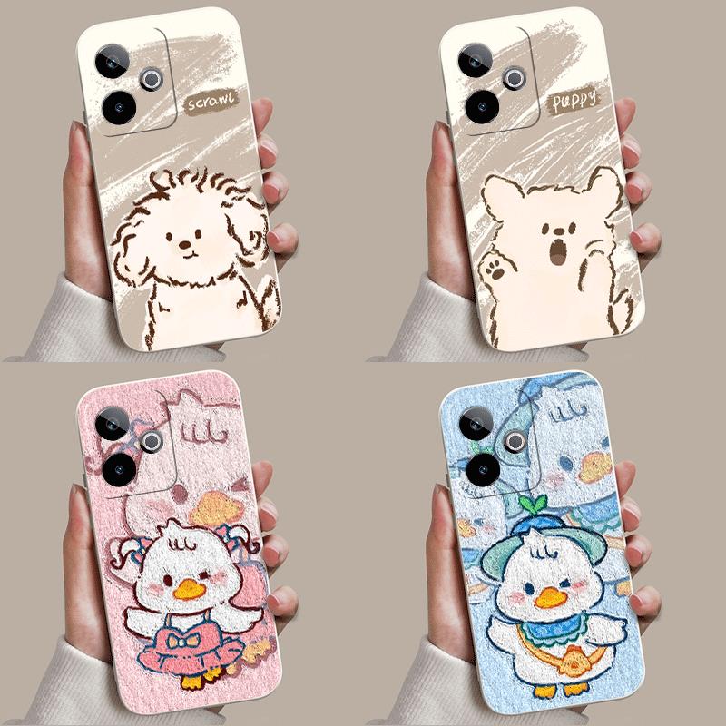 Suitable for realme GT7 mobile phone case Kapibara gt7 couple 5G capybara GT7pro anti-fall cute men and women GT7 pro soft rubber protective cover personalized creative frosted cartoon
