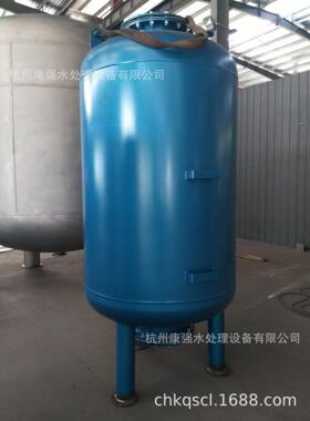 【过滤器图纸】Φ1200mm  碳钢衬胶 活性炭过滤器体 配UPVC管路