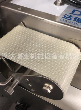 *输送带式糖藕切片机 全自动口条切片机 变频红肠黄喉熏肉切片机