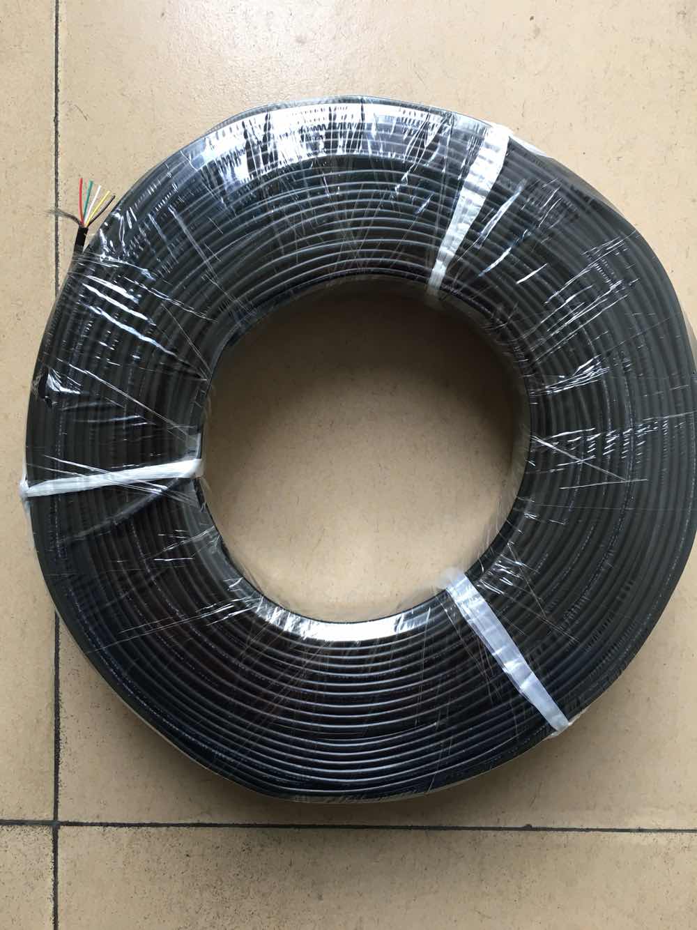 5芯屏蔽线 国标环保 UL2547AWM 24AWG-5C 信号线 5芯1地 305米/卷 - 图0