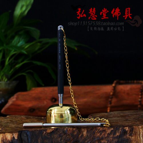 包邮 用品4-20寸铜磬 引磬 铜庆  钵盂法器纯黑色铜庆 佛具 - 图3