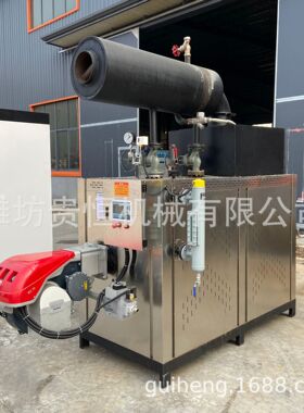 贵恒1.0T燃油气两用蒸汽机饲料加工配套热能设备生物质蒸汽发生器
