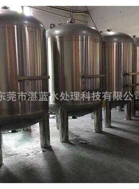 不锈钢机械过滤器直径1500预处理活性炭过滤器石英砂过滤器