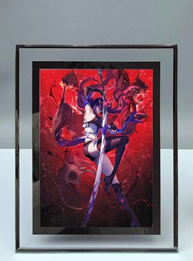 崩坏星穹铁道黄泉新款正版二次元摆件水晶玻璃高清相框定制摆台
